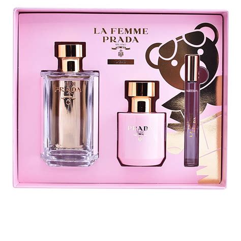 prada parfum femme nouveau|Prada la femme gift set.